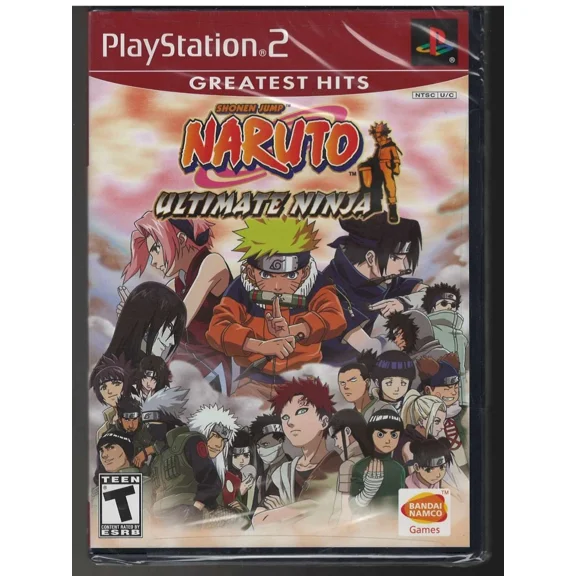 Naruto Ultimate Ninja (Greatest Hits) PS2 (Brand New Factory Sealed )