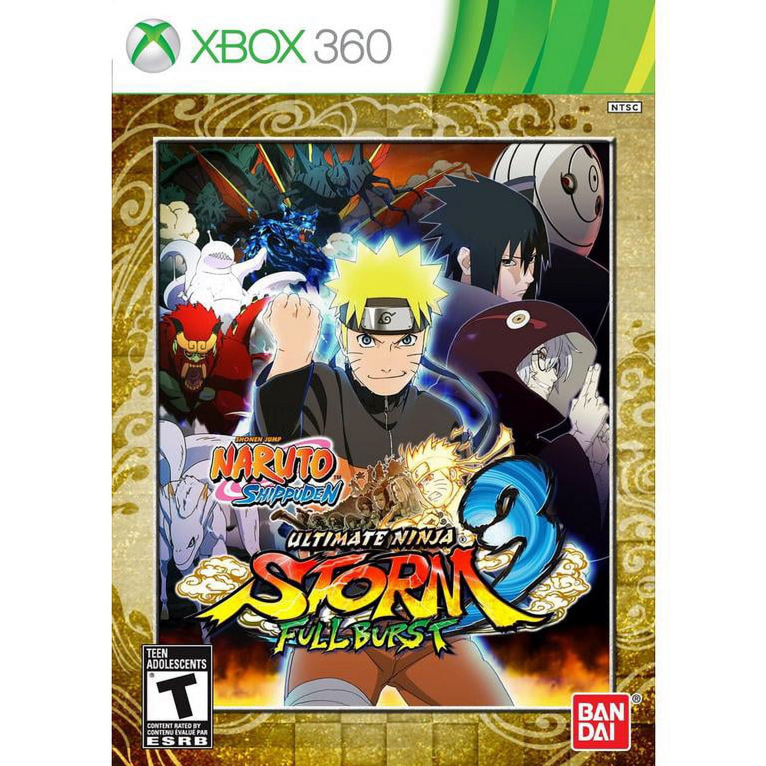 Naruto Ultimate Ninja Storm 3 Full Burst Microsoft Xbox 360 Tested