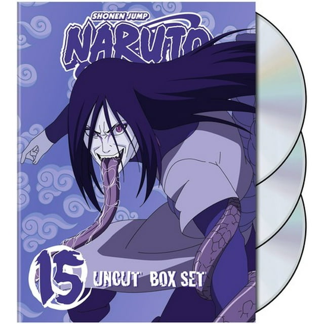 Naruto Uncut Box Set 15 (DVD), Viz Media, Anime