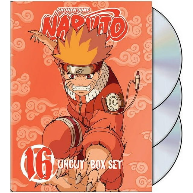Naruto Uncut Box Set 16 (DVD), Viz Media, Anime