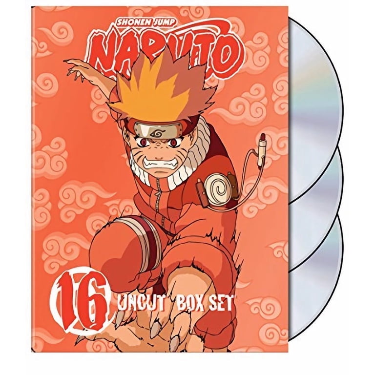 Naruto Uncut Box Set 16 [DVD] - Walmart.com