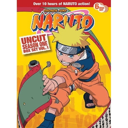 Naruto Uncut Season 1 Vol 1 Box Set [DVD]