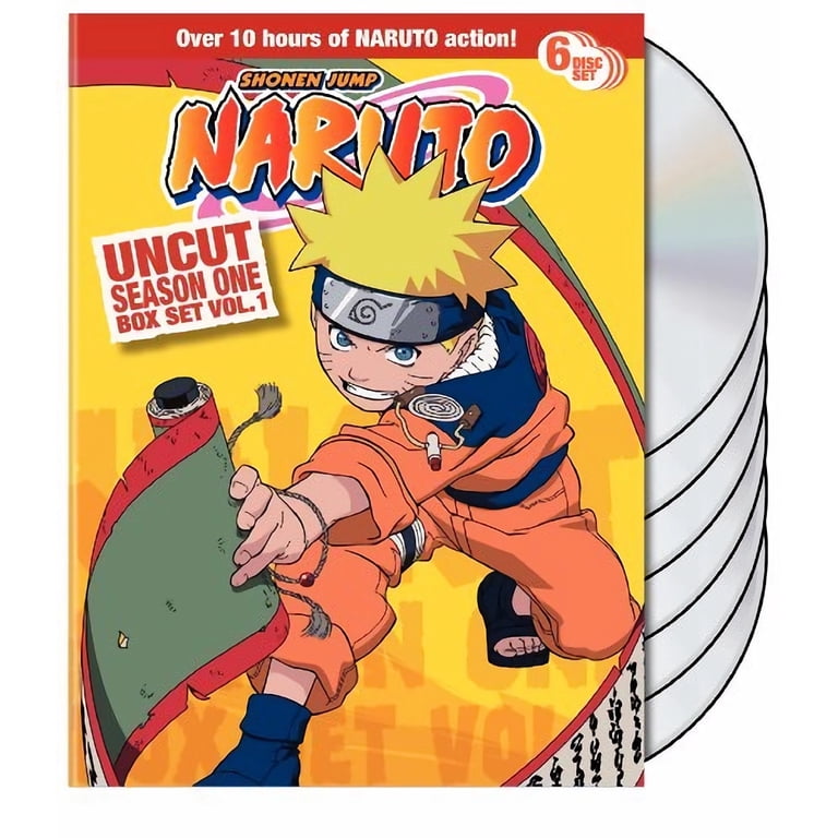 Viz Media Naruto Uncut: Season 1, Volume 1 Box Set (DVD), Anime 