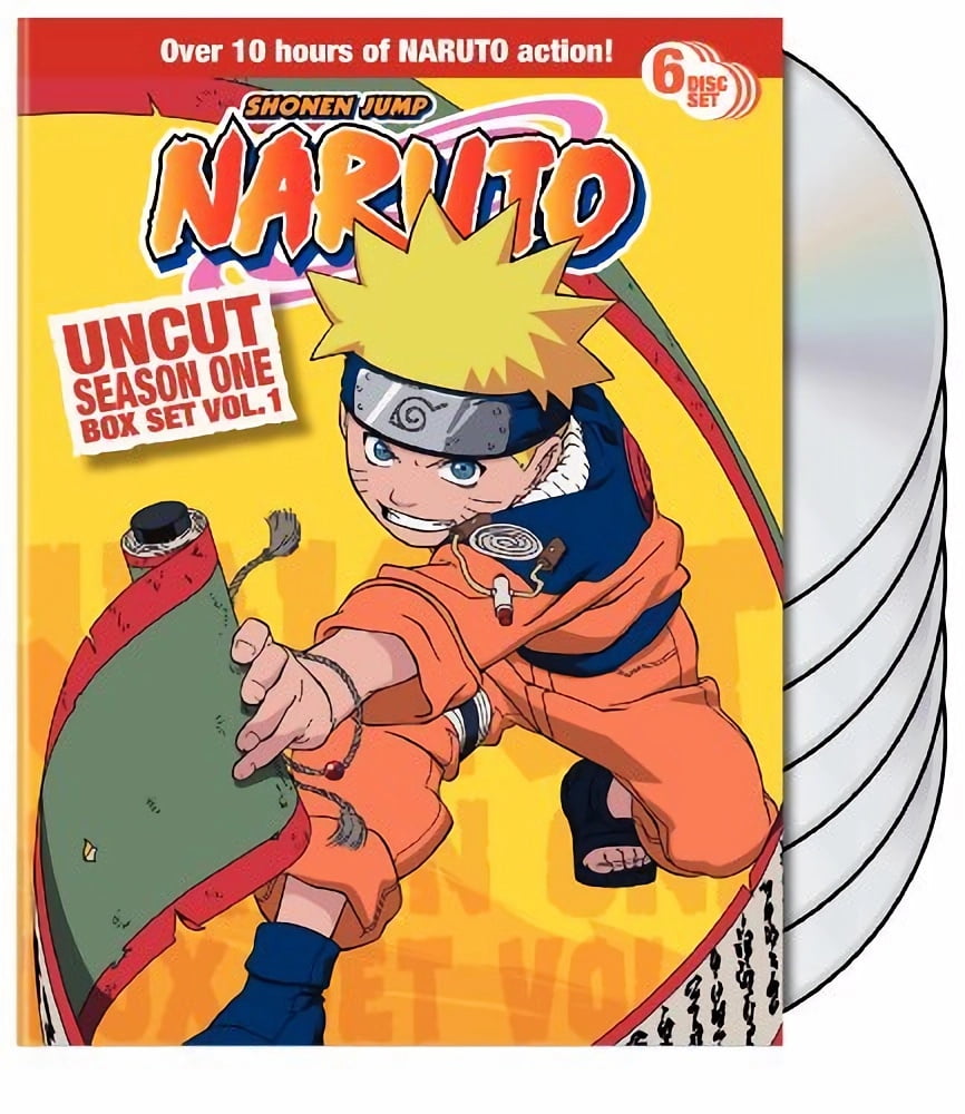 WARNER BROS. Naruto Uncut Season 1 Vol 1 Box Set [DVD]