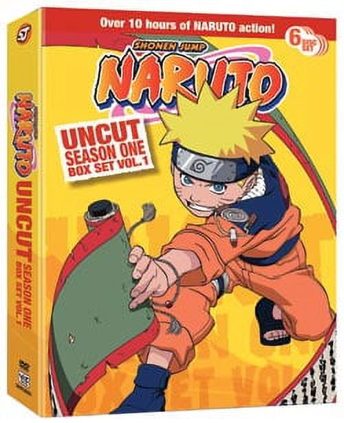 Dvd box naruto volume 8 5 disco