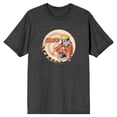 thumbnail image 1 of Naruto Uzumaki And Title Logo Men's Black Graphic Tee-XXL, 1 of 7
