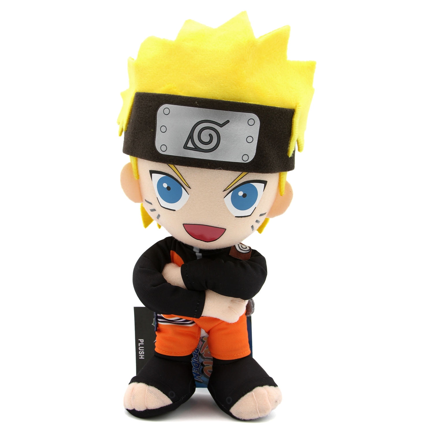  Great Eastern Entertainment Naruto Shippuden - Naruto Sitting  Pose Plush 7 : Toys & Games