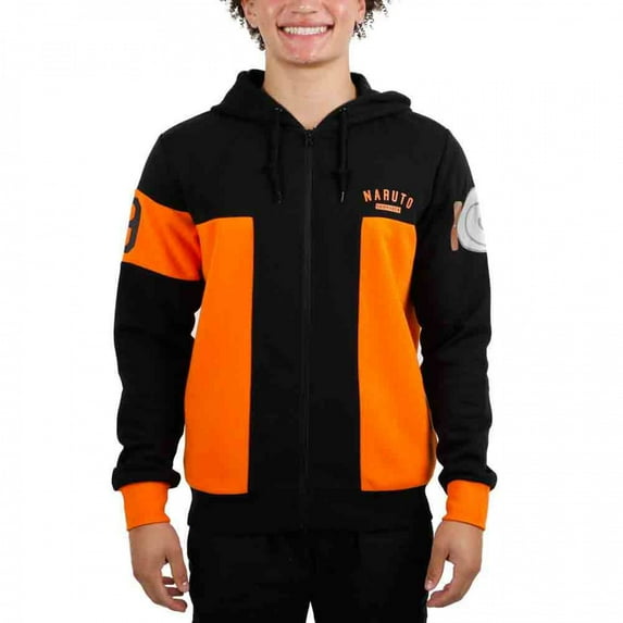 Naruto Uzumaki Naruto Jumpsuit Costume Cosplay Hoodie-XLarge