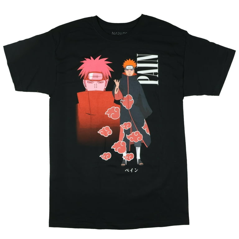 Naruto Uzumaki T-Shirt Men's Nagato Pain Short Sleeve Graphic