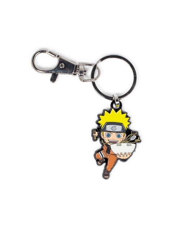 Uzumaki With Ramen Bowl Enamel Pendant Keychain | Toynk Exclusive