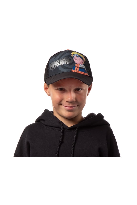 Naruto Youth Trucker Hat Naruto Uzumaki Adjustable Boys Kids Hat