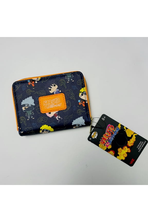 Naruto Zip Around Wallet