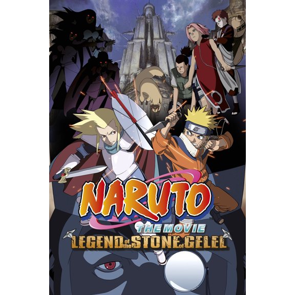 Naruto the Movie 2: Legend of the Stone of Gelel (2005) - Animation, Adventure, Fantasy