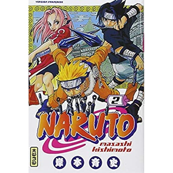 Pre-Owned Naruto - Tome 2 avec Sticker euro (Mass Market Paperback) 2871294178 9782871294177