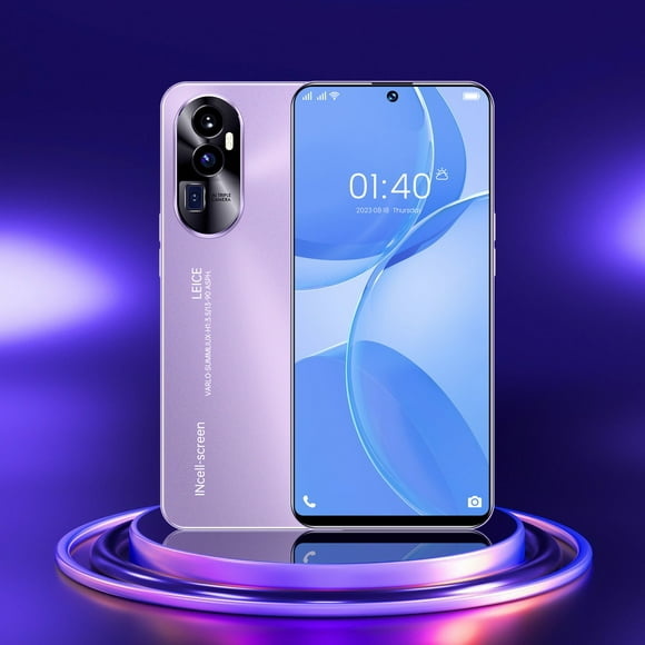 Narveanno Deals 7.3 Inch Android 13 Smart Phone 16GB Dual SIM Standby 7800mAh 5G Network Mobile Phone