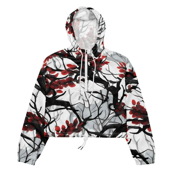 Narvik Women's Cropped Windbreaker Jacket