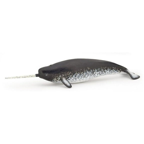 Papo Narwhal Hand Painted Figurine - Heirloom Quality Collectible (56016)