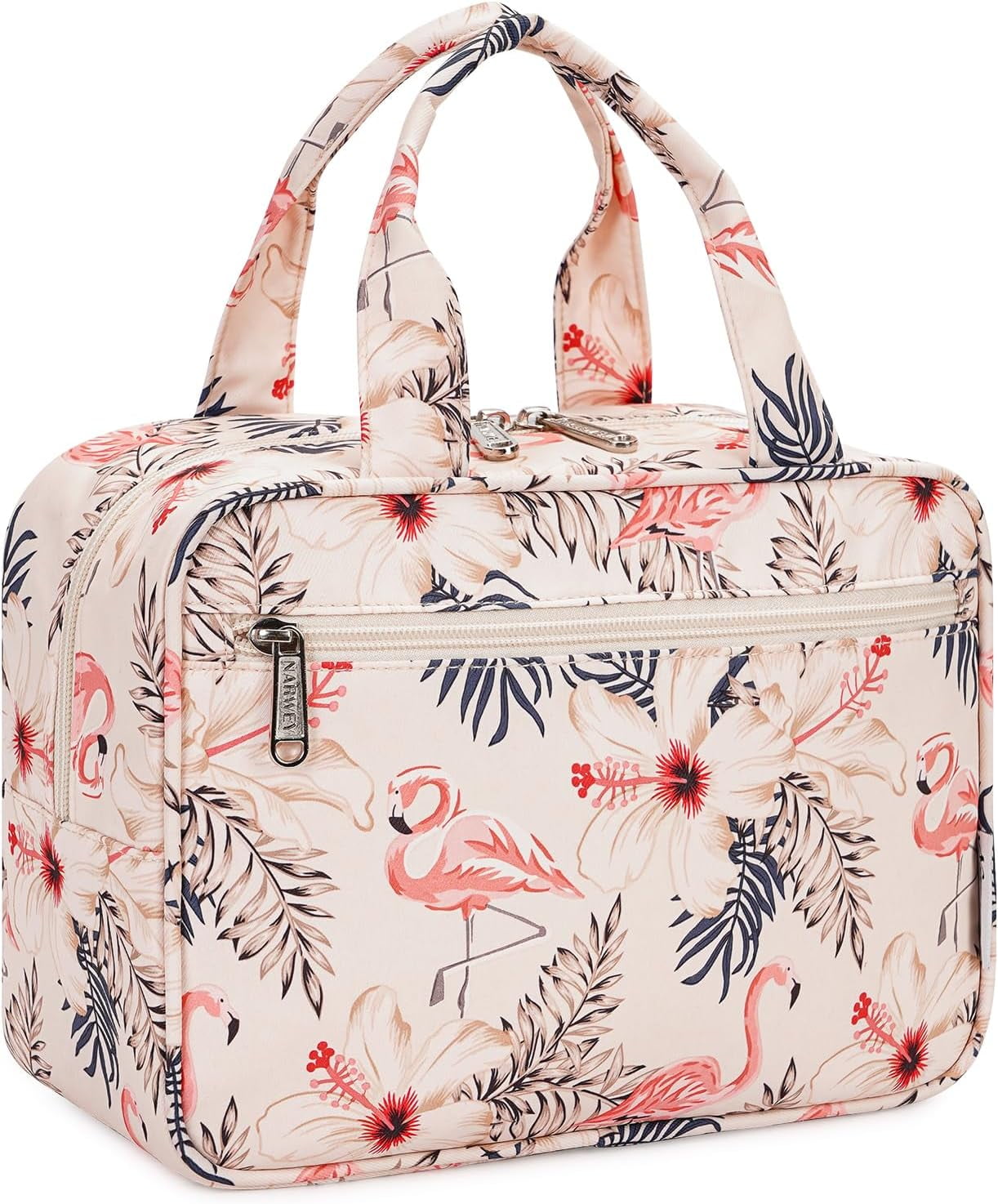 Narwey Full Size Toiletry Bag Women Large Makeup Bag Organizer Travel