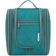 thumbnail image 1 of Narwey Hanging Travel Toiletry Bag Cosmetic Make up Organizer for Women and Men (Medium, Teal), 1 of 6