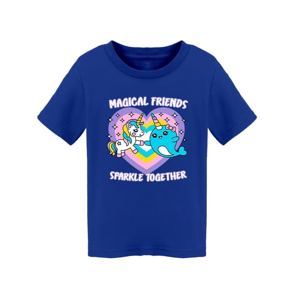 Narwhal And Unicorn T-Shirt Toddler -Image by Shutterstock, 4 Toddler