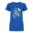 thumbnail image 1 of Narwhal Be Brave Shaped T-Shirt Women -Image by Shutterstock, Female x-Large, 1 of 2