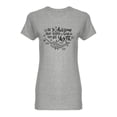 thumbnail image 1 of Narwhal Be So Awesome Shaped Tee Women's -Image by Shutterstock, 1 of 2