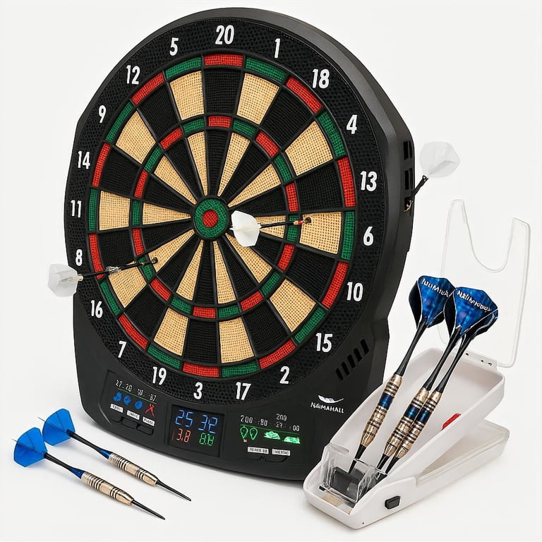 Narwhal Revolution Electronic Dartboard with 30 Games, Cricket