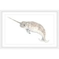thumbnail image 1 of "Narwhal" Framed Painting Print, 1 of 5
