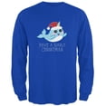 thumbnail image 1 of Narwhal Have a Narly Gnarly Christmas Mens Long Sleeve T Shirt, 1 of 1