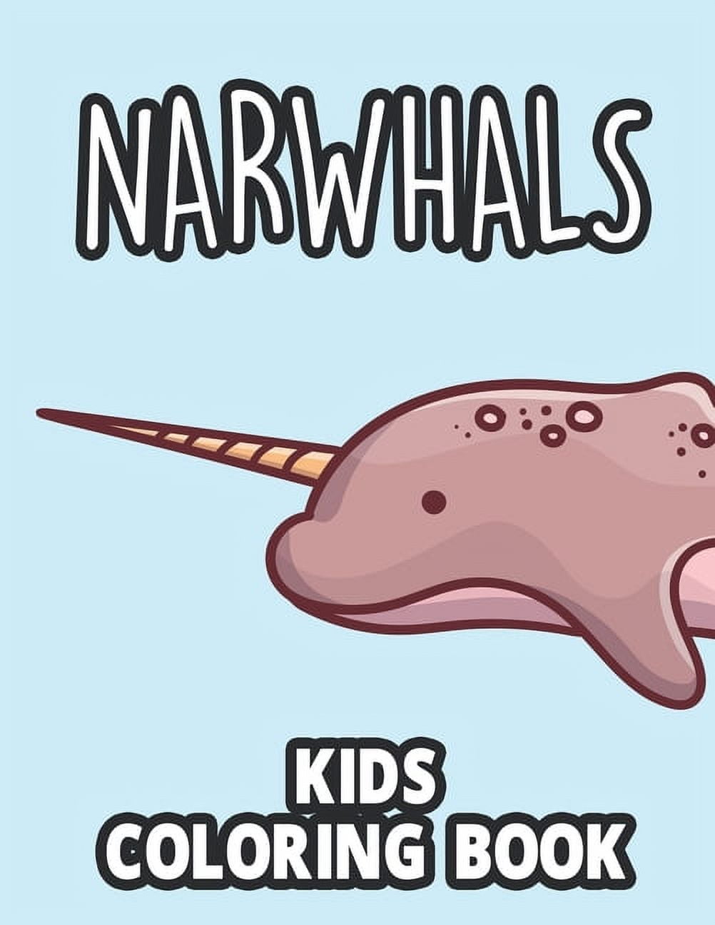 Narwhal Kids Coloring Book Lovely Narwhal Designs For Children To