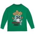 thumbnail image 1 of Narwhal Narwhay Jose Toddler Long Sleeve T Shirt Green 3T, 1 of 1