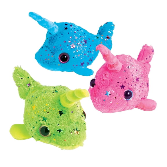Narwhal Plush (3 Pc/Un) - Toys - 3 Pieces