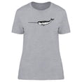 thumbnail image 1 of Narwhal Vintage Design T-Shirt Women -Image by Shutterstock, Female Small, 1 of 2