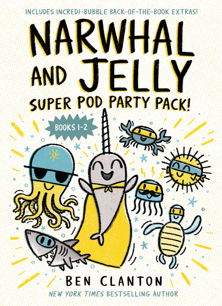 Narwhal And Jelly Super Pod Party Pack Paperback Books 1 And 2 Narwhal And Jelly Super Pod Party Pack Paperback Books 1 And 2