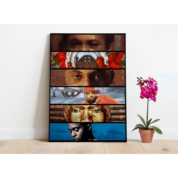 Nas Album History Minimalist Music Poster