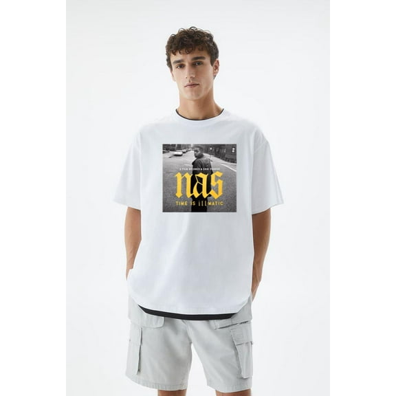 Nas Illmatic Hip Hop Classic Album NY State Of Mind T-Shirt, for men & women, up to size 5XL