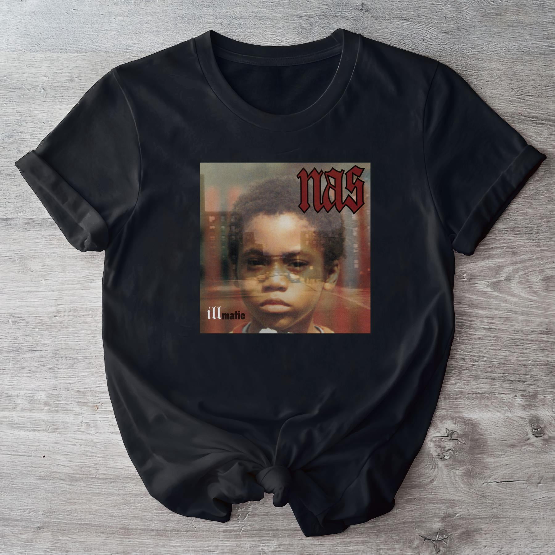Nas Illmatic album cover t-shirt-TH42595