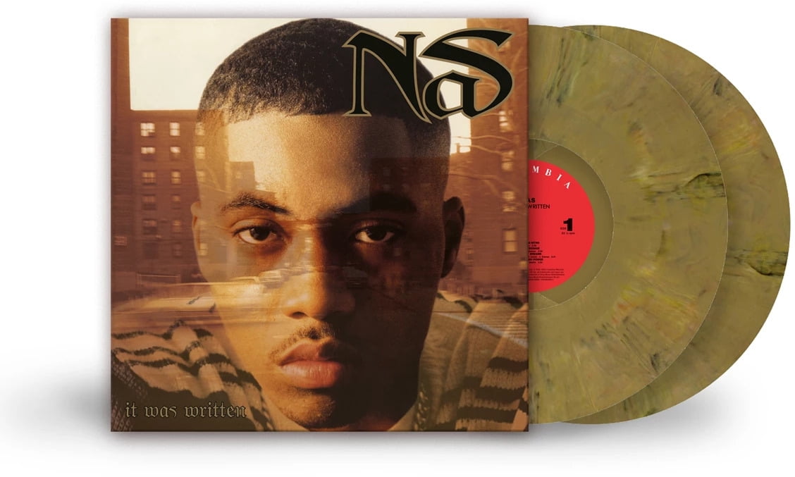 Nas - It Was Written - Gold & Black Marble Colored Vinyl - Music & Performance