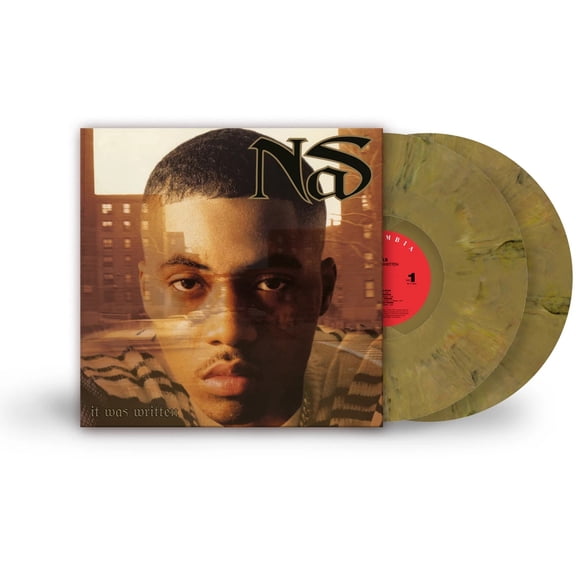Nas - It Was Written - Gold & Black Marble Colored Vinyl - Music & Performance