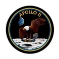 thumbnail image 1 of Nasa Apollo 11 Patch 7.5" Round Mousepad, 1 of 2