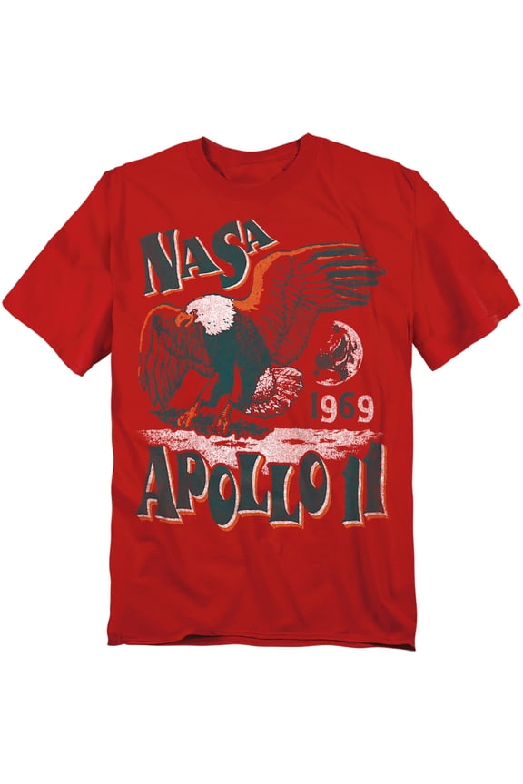 T-Shirt Apollo 11 Unisex Graphic Tee For Men & Women Red&nbsp;