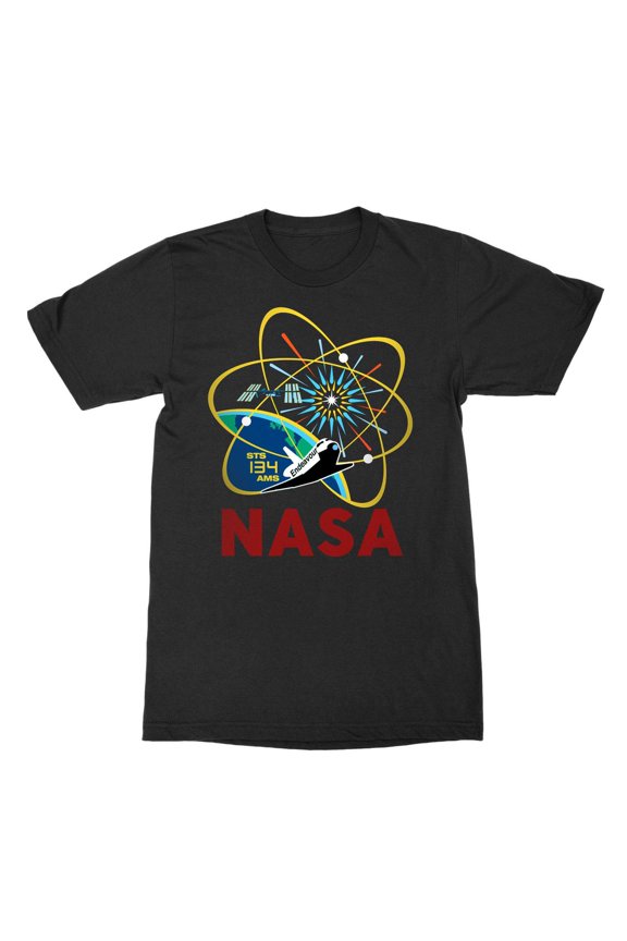 Nasa Endeavour Rocket Science Men T-Shirt, Male Small