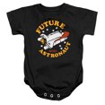 thumbnail image 1 of Nasa Future Astronaut Infant Baby Romper T-Shirt Black, 1 of 1