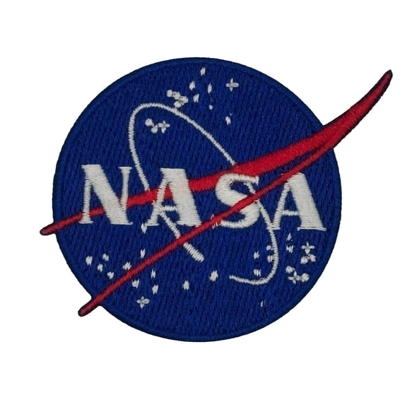 Nasa Logo Embroidered Iron-on Patch | Clayton Jewelry Labs