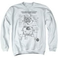 thumbnail image 1 of Nasa - Lunar Module Diagram - Crewneck Sweatshirt - Small, 1 of 2
