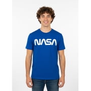 NASA Mens and Big Mens Graphic Cotton Tee with Short Sleeves, Sizes S-3XL