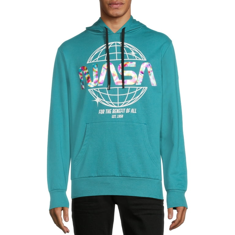 Nasa graphic fleece hoodie hotsell