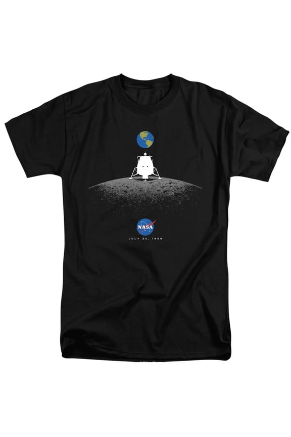 Nasa - Moon Landing Simple - Tall Fit Short Sleeve Shirt - X-Large