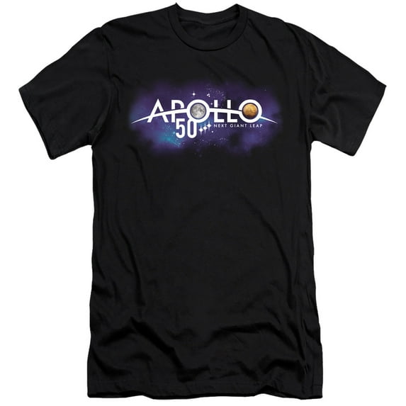 Nasa - Next Giant Leap - Premium Slim Fit Short Sleeve Shirt - Small
