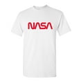 thumbnail image 1 of Nasa Official Worm Logo Funny Saying Hilarious Graphic Tees For Christmas Anniversary Birthday Gift Premium T Shirt Adult Humor Sarcastic Novelty Tshirt, 1 of 5